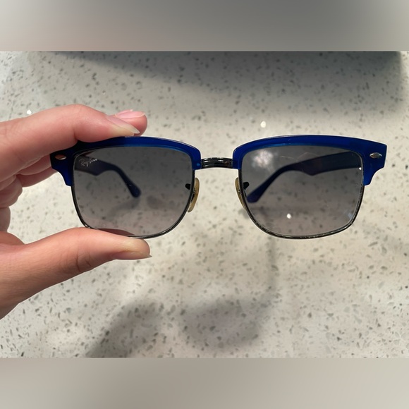 RAYBAN SQUARE CLUBMASTER SUNGLASSES - Picture 2 of 4
